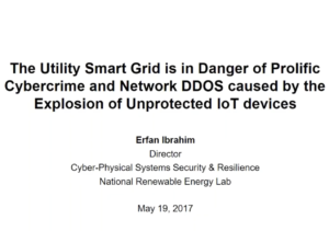 Danger of Prolific Cybercrime and Network DDOS from Unprotected IoT Devices