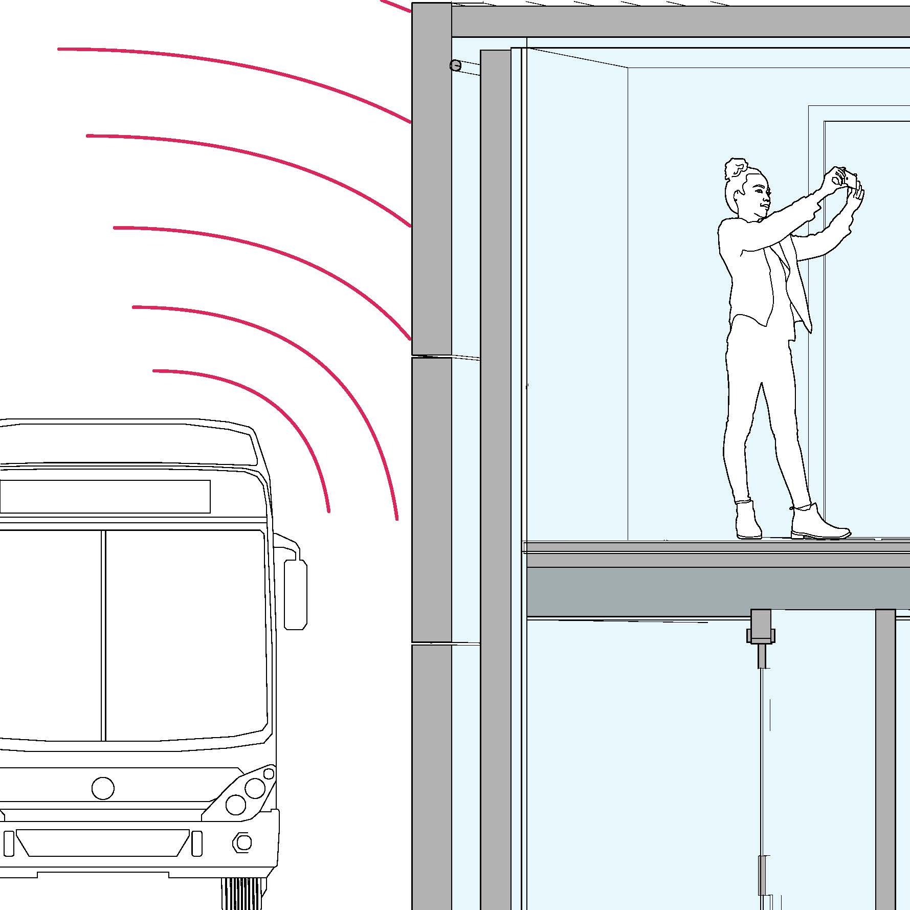 Resident noise reduction vignette illustration