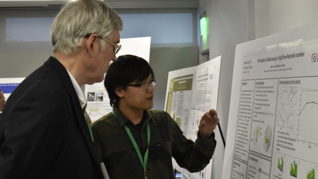 People Looking at Posters