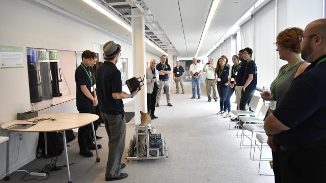 Robotic Coyote Demonstation